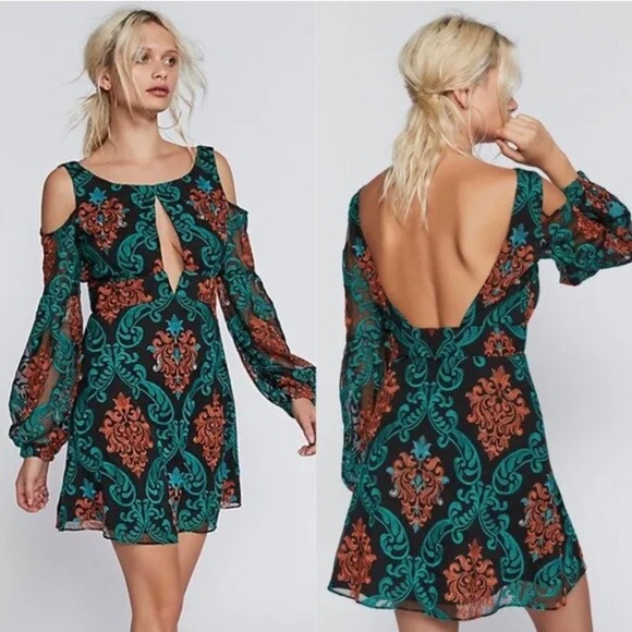 Free People Want to Want Me Embroidered Dress - Picture 1 of 10